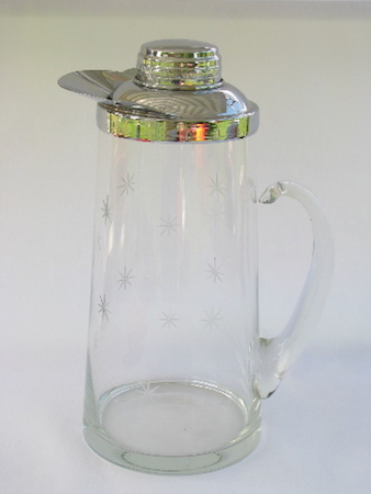 Mid Century Starburst Cocktail Pitcher