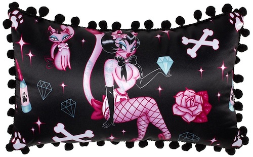 Sourpuss-Pretty Kitty Pillow