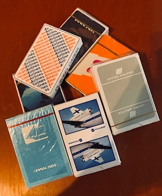 Vintage Airlines Playing Cards