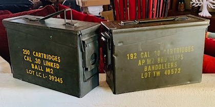 Vintage Ammunition Box