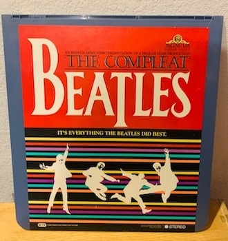 Vintage 1982 The Compleat Beatles Laser Video Disc