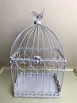 Metal Birdcage Birdie