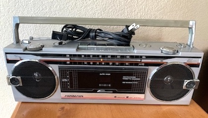 Vintage 1980s Sound Design Boombox