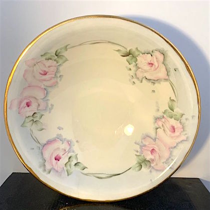 Gold Roses Bowl