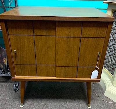 Mid Century Style Record Cabinet