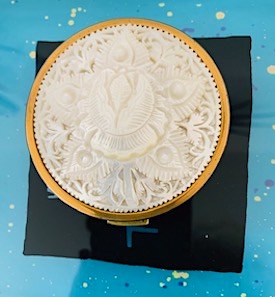 Vintage Mother of Pearl Compact