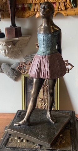 Edgar Degas Dancer, Aged Fourteen Sculpture Reproduction