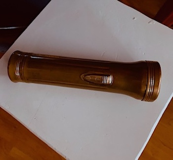 Vintage Bond 22K Copper No. 102 Flashlight