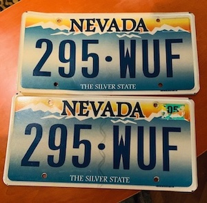 NV License Plates