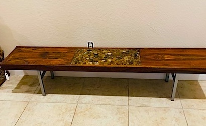 Western Rustic Bench