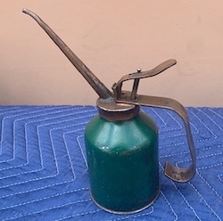 Vintage Old Metal Oil Can