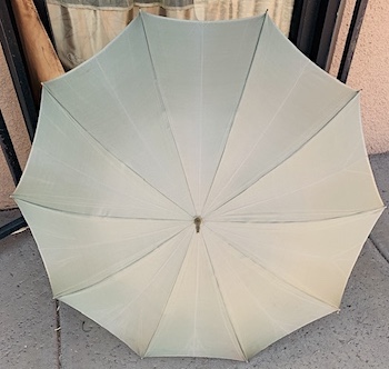 Art Deco Sage Parasol