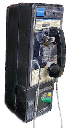 Vintage 1984 Pacbell 20 cents Payphone 