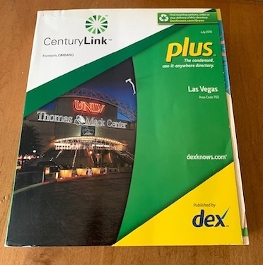 2010 Las Vegas Phone Directory