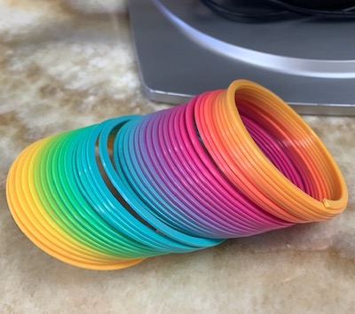 Plastic Multicolor Slinky