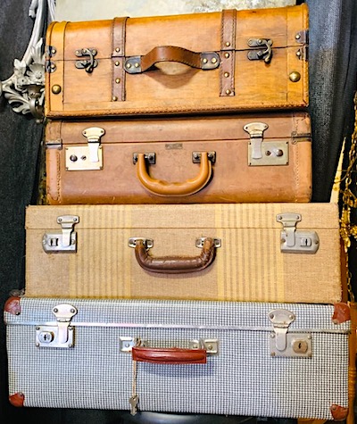 Assorted Vintage Suitcases