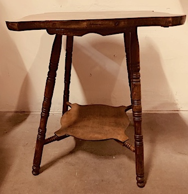 Vintage Table Parlor Wood Table