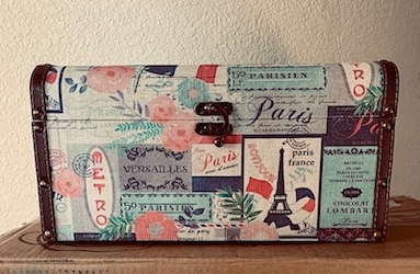 Small French Picture Collage Trunk