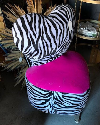 Heart Shaped Vanity Chair