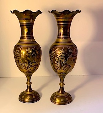 Etched Vases